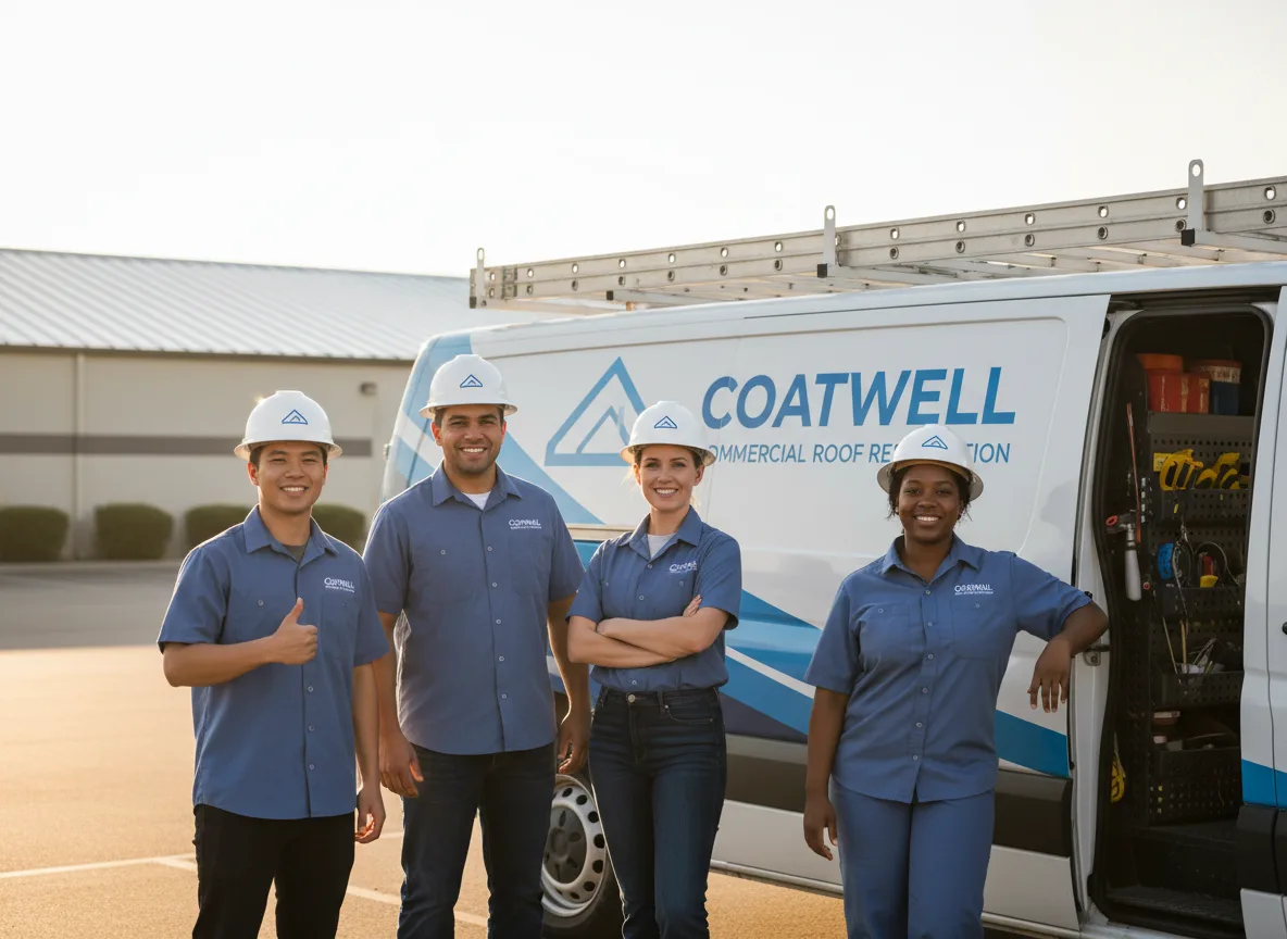 Commercial roof coating company in Sussex, WI